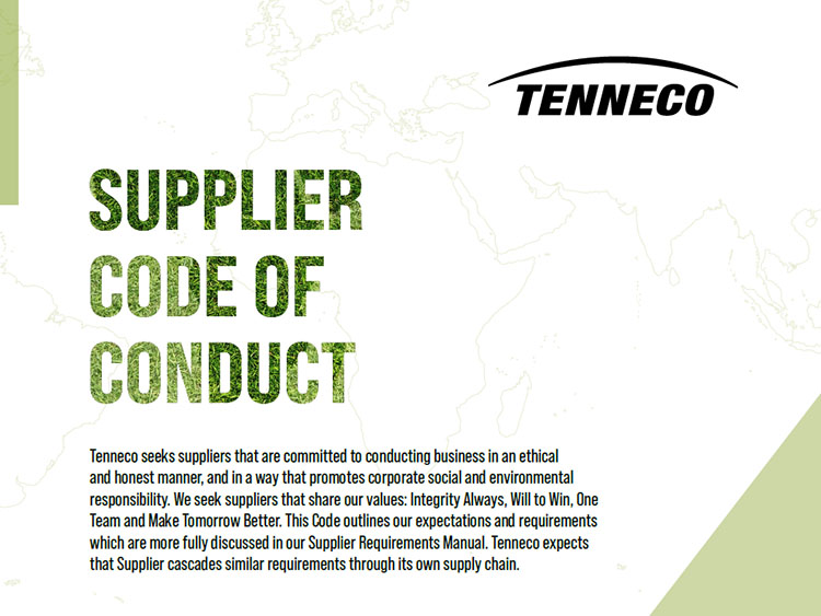 Supplier Code of Conduct Cover Image