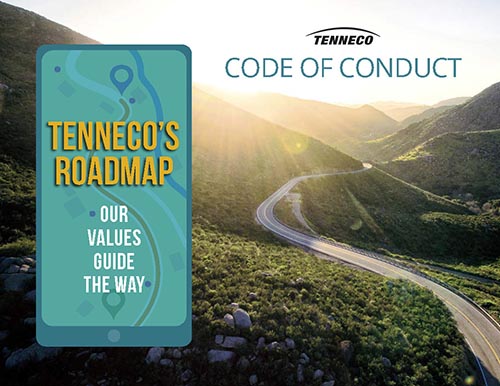 Tenneco Code of Conduct 2021 Cover Image