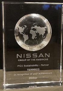 Nissan Sustainability Partner Award